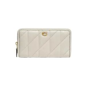 Coach Stijlvolle Kaarthouder Portemonnee , White , Dames , Maat: ONE Size