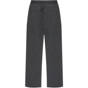 Maison Margiela, Heren, Broeken, Grijs, Maat: M Wol,