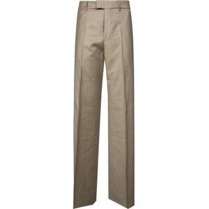 Berwick, Dames, Broeken, Beige, Maat: XS Wol,