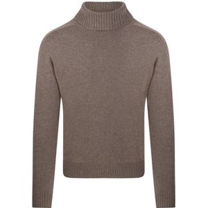 Cashmere Company, Heren, Truien, Bruin, Maat: L Kasjmier,