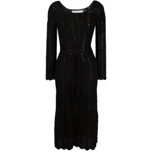 Matimi, Dames, Jurken, Zwart, Maat: M