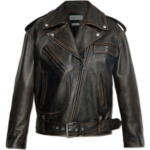 Alexander McQueen, Dames, Jassen, Bruin, Maat: S Leer,