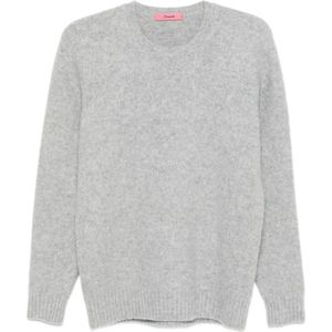 Drumohr, Heren, Truien, Grijs, Maat: L Wol,