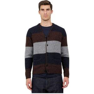 Irish Crone, Heren, Truien, Veelkleurig, Maat: M Wol,