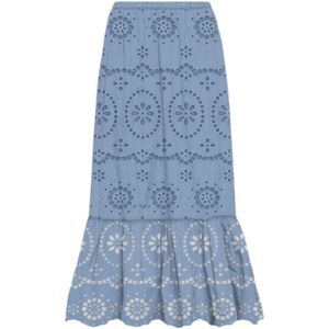 MC2 Saint Barth, Dames, Rokken, Blauw, Maat: S Katoen,