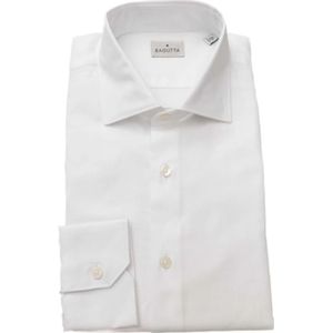 Bagutta, Heren, Overhemden, Wit, Maat: 2XL Katoen,
