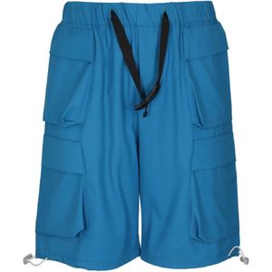 Bonsai, Heren, Korte broeken, Blauw, Maat: M Wol,