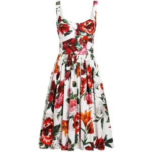 Dolce & Gabbana, Dames, Jurken, Veelkleurig, Maat: XS
