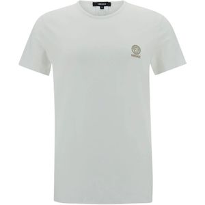 Versace, Heren, Tops, Wit, Maat: 2XL Katoen,
