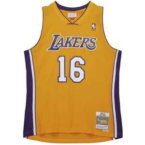 Mitchell & Ness, Heren, Sport, Oranje, Maat: S Jersey,