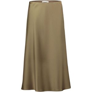 Betty & Co, Dames, Rokken, Groen, Maat: XS Satijn,
