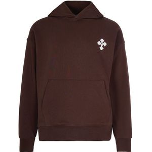 Barrow, Heren, Sweatshirts & Hoodies, Bruin, Maat: M Katoen,