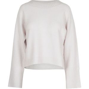 Alpha Studio, Dames, Truien, Wit, Maat: 2XS Wol,