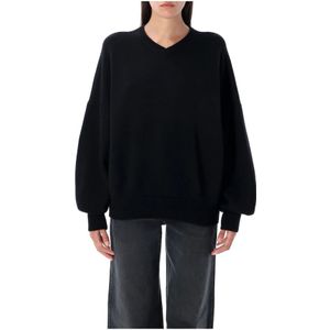 Khaite, Dames, Truien, Zwart, Maat: M Wol,