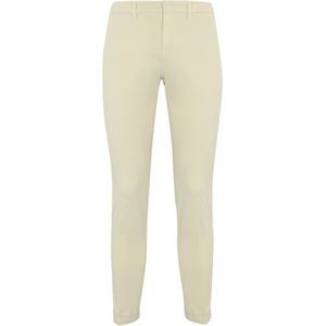 Fay, Heren, Broeken, Beige, Maat: W32 Katoen,