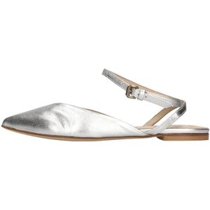 Strategia - Ballerina's - Grijs - Leren - Slingback Flats