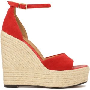 Kazar, Dames, Schoenen, Rood, Maat: 35 EU Leer,