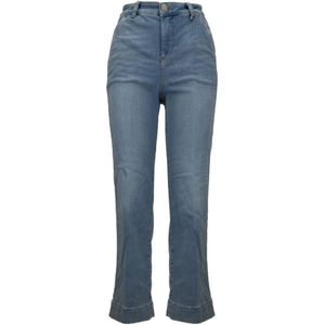 Liu Jo, Dames, Jeans, Blauw, Maat: W27 Katoen,