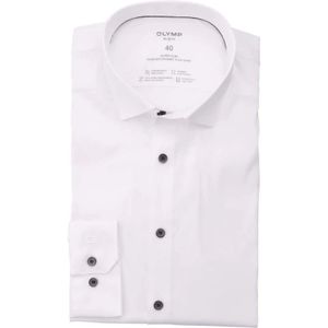 Olymp, Heren, Overhemden, Wit, Maat: XS