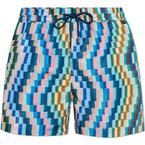 Paul Smith, Heren, Badkleding, Veelkleurig, Maat: L Poliester,