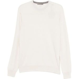 Corneliani, Heren, Truien, Wit, Maat: L Wol,