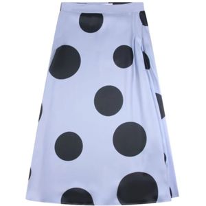 Silvian Heach, Dames, Rokken, Blauw, Maat: S Poliester,