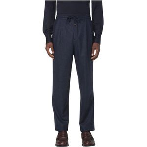 Brunello Cucinelli, Heren, Broeken, Blauw, Maat: XL