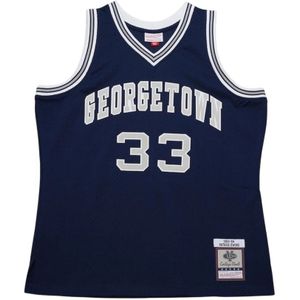 Mitchell & Ness, Heren, Sport, Blauw, Maat: M Jersey,