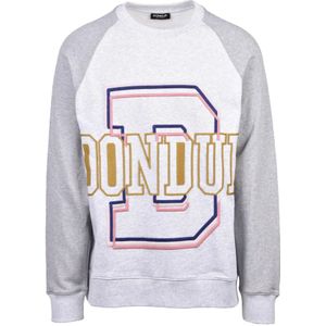 Dondup, Heren, Sweatshirts & Hoodies, Grijs, Maat: M Katoen,