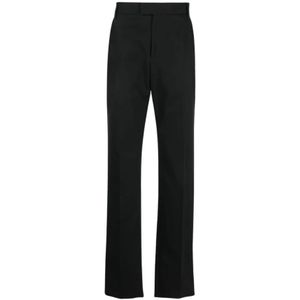 Alexander McQueen, Dames, Broeken, Zwart, Maat: XL Katoen,