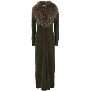 Blumarine, Dames, Truien, Groen, Maat: XS Wol,