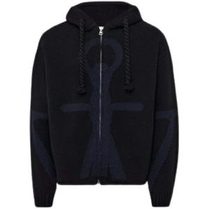 JW Anderson, Heren, Sweatshirts & Hoodies, Zwart, Maat: M