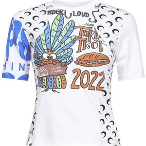 Marine Serre, Dames, Tops, Veelkleurig, Maat: M Jersey,