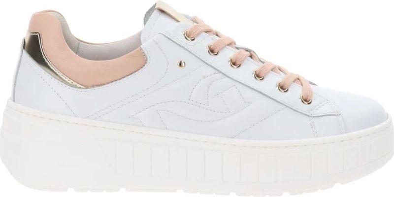 Nerogiardini - Sneakers - Wit - Leer - Dry Go!® Technologie