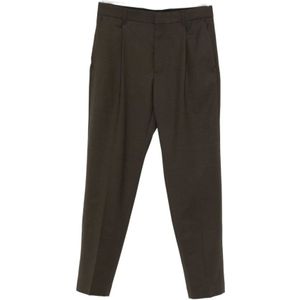 Jacquemus, Heren, Broeken, Groen, Maat: S Katoen,