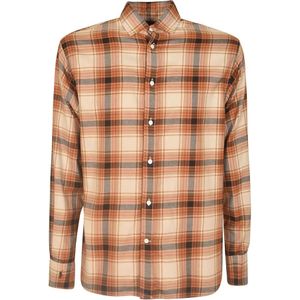 Ralph Lauren, Dames, Blouses & Shirts, Bruin, Maat: M Katoen,