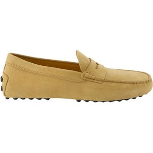 Tod's, Heren, Schoenen, Beige, Maat: 40 EU Suède,