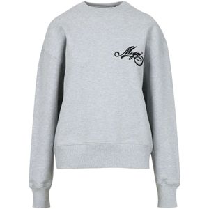 Msgm, Dames, Sweatshirts & Hoodies, Grijs, Maat: S Jersey,