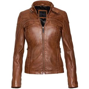 Bugatti, Dames, Jassen, Bruin, Maat: S Leer,