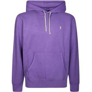 Polo Ralph Lauren, Heren, Sweatshirts & Hoodies, Paars, Maat: L