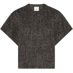 Heartmade, Dames, Jassen, Grijs, Maat: S Wol,