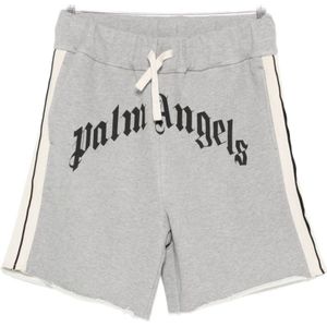 Palm Angels, Heren, Korte broeken, Grijs, Maat: S