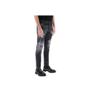 Dsquared2 Slim-fit Jeans , Gray , Heren , Maat: L