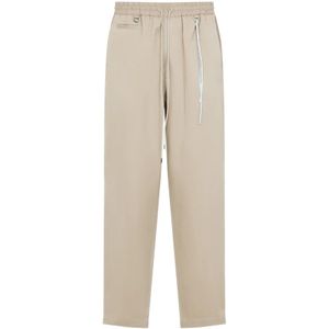 Mastermind World, Heren, Broeken, Beige, Maat: M Katoen,