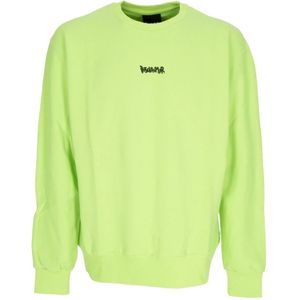 Disclaimer, Heren, Sweatshirts & Hoodies, Groen, Maat: S Katoen,