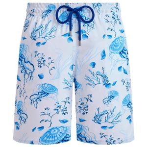 Vilebrequin, Heren, Badkleding, Wit, Maat: 2XL Polyamide,