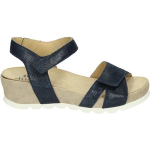 Durea - 7403 H - Sandalen met Hak - Blauw
