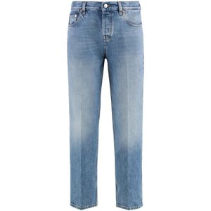 Gucci, Dames, Jeans, Blauw, Maat: W25 Denim,