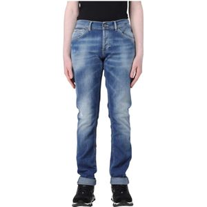 Dondup, Heren, Jeans, Blauw, Maat: W31 Katoen,