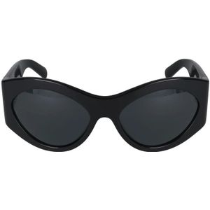 Saint Laurent - SL 854 - Zonnebril - Zwart - Oversized Cat-eye